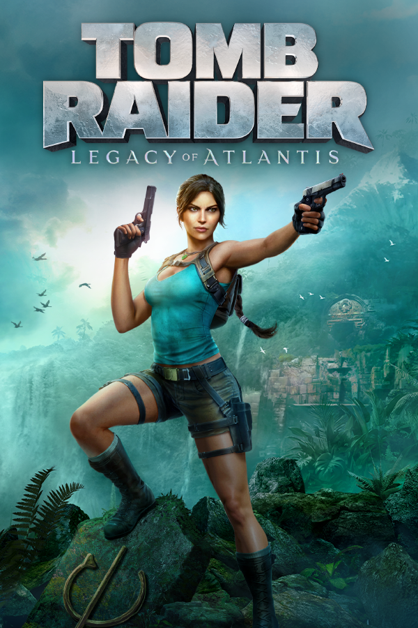 Suposta imagem de capa vazada do jogo Tomb Raider: Legacy of Atlantis, que parece ser um remake do primeiro jogo de Lara Croft (Imagem: ResetEra)