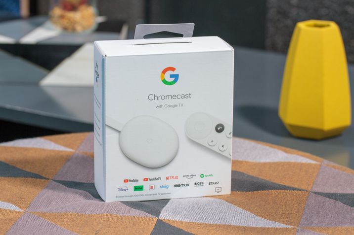 Google Chromecast 4 caixa