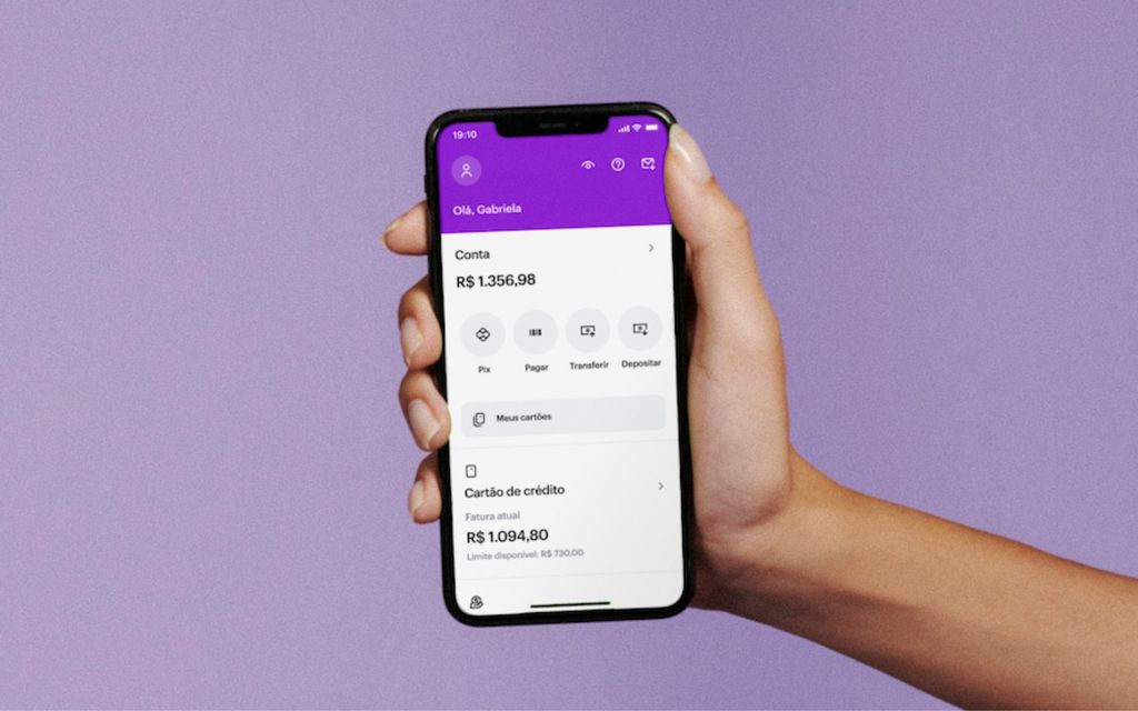 Nubank Empresas oferece opção para receber pagamentos de cartão via NFC (Imagem: Divulgação/Nubank)