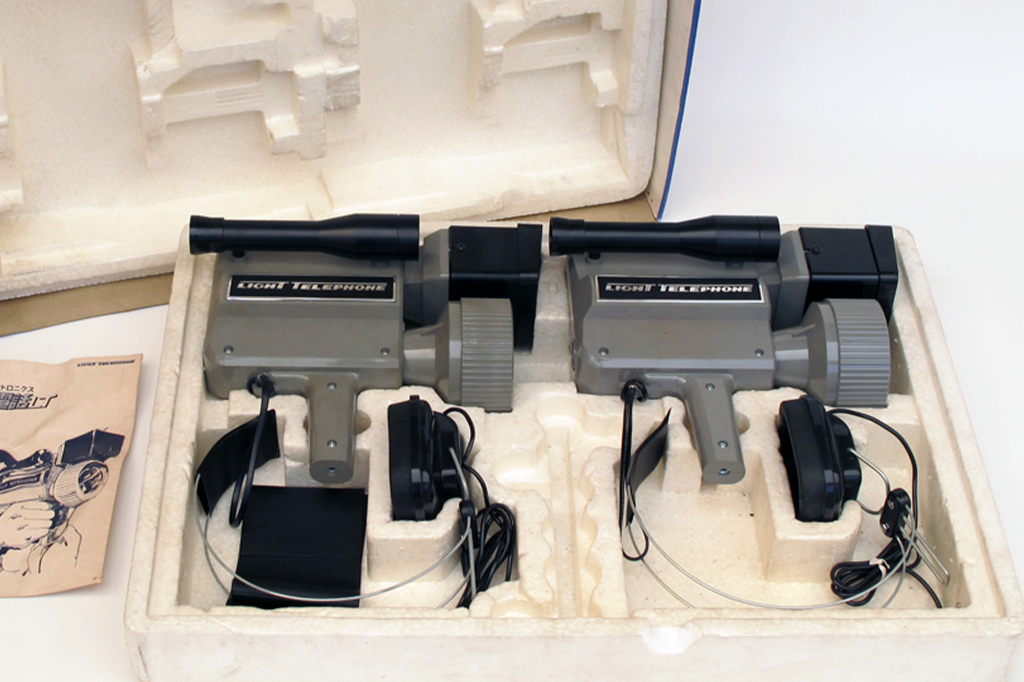 Fotografia do Telefone leve da Nintendo (1971).