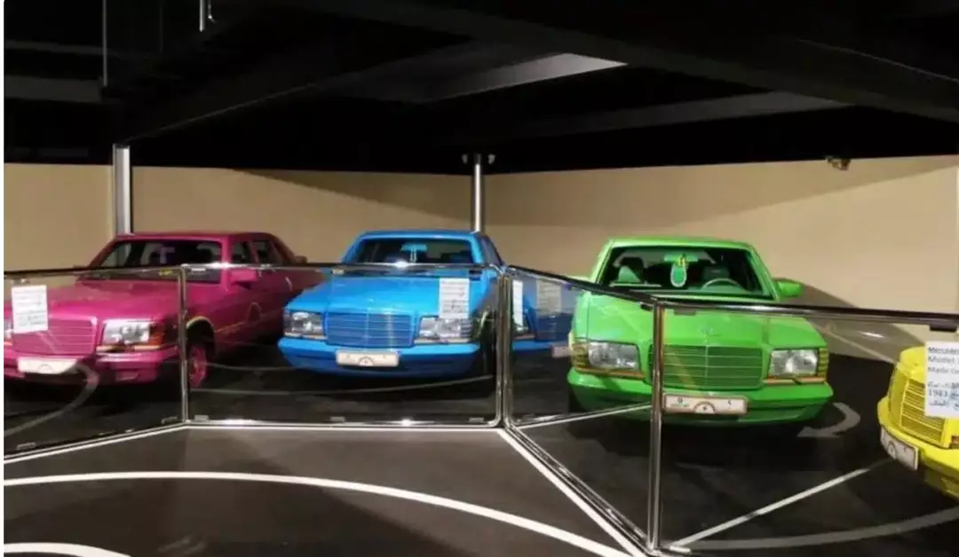 A Mercedes-Benz supostamente fez de tudo para garantir que o pedido do Xeque fosse cumprido no prazo (Emirates National Auto Museum)