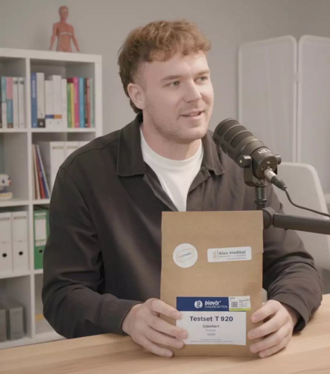 Chris agora está livre do câncer.