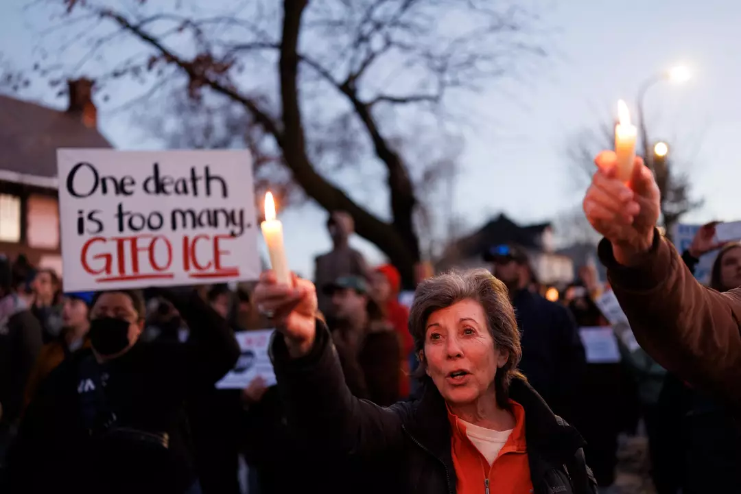 Grandes multidões se reuniram
