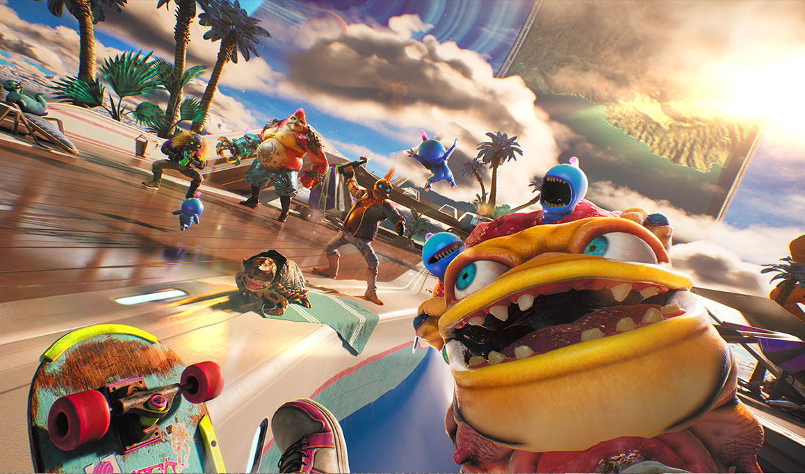 Imagem do jogo High on Life.