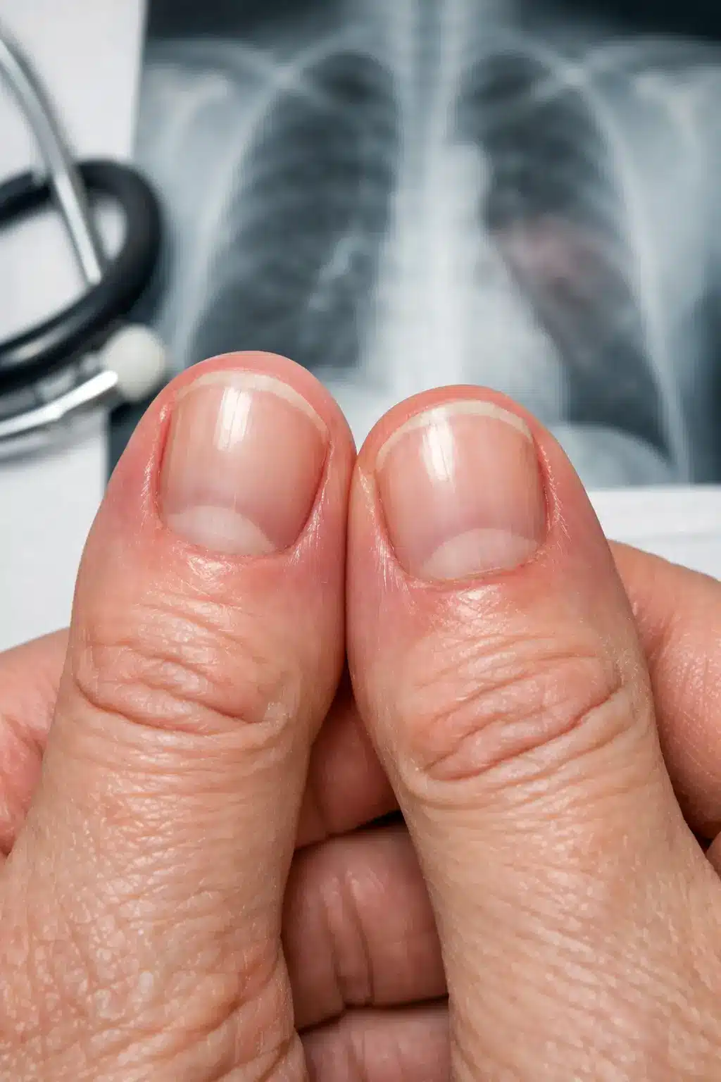 O baqueteamento das unhas pode indicar outros problemas de saúde.