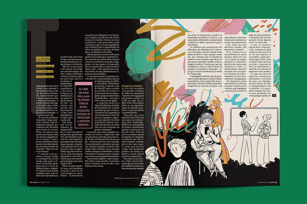 Imagem da matéria O Divã No Algoritmo da edição 479.