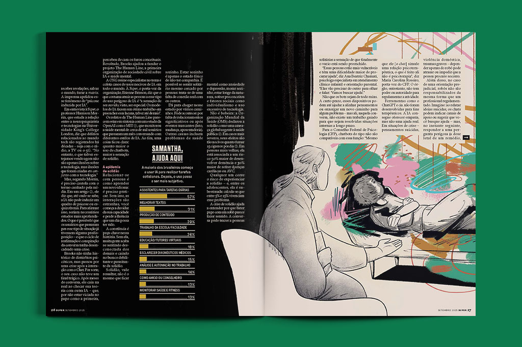 Imagem da matéria O Divã No Algoritmo da edição 479.