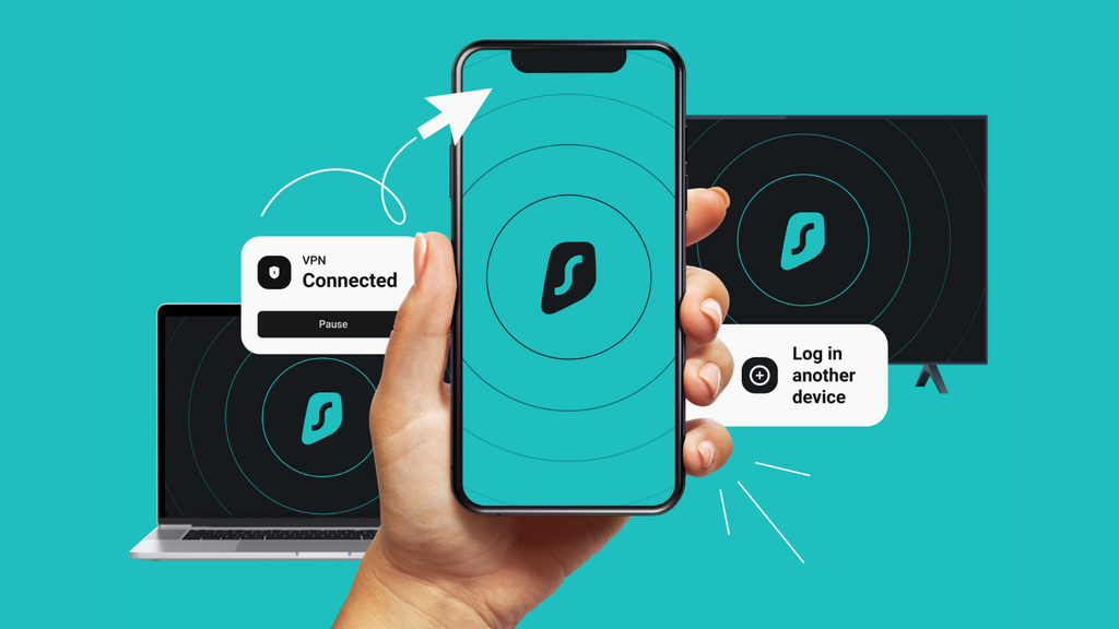 VPN é um grande reforço para a segurança digital para 2026 (Imagem: Divulgação/Surfshark)