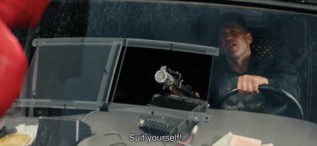 Fotografia de divulgação do novo filme do Homem-Aranha: Um Novo Dia.