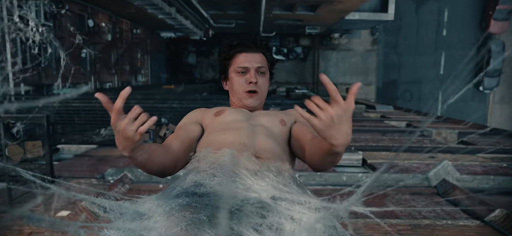 Fotografia de divulgação do novo filme do Homem-Aranha: Um Novo Dia.