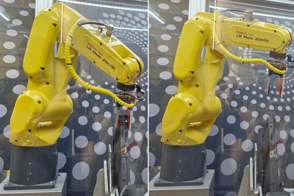 Fotografia das maquinas da sede da Dell.