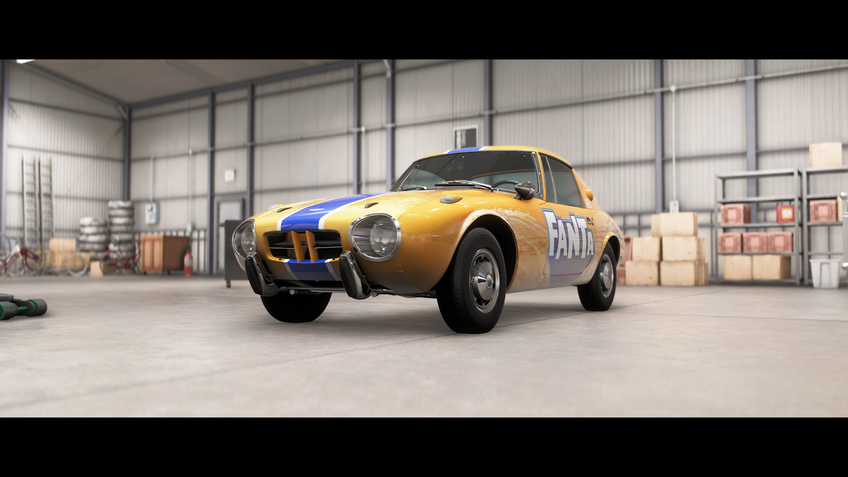 Toyota Sports 800 Edição Fanta de 1966 Forza Horizon 6