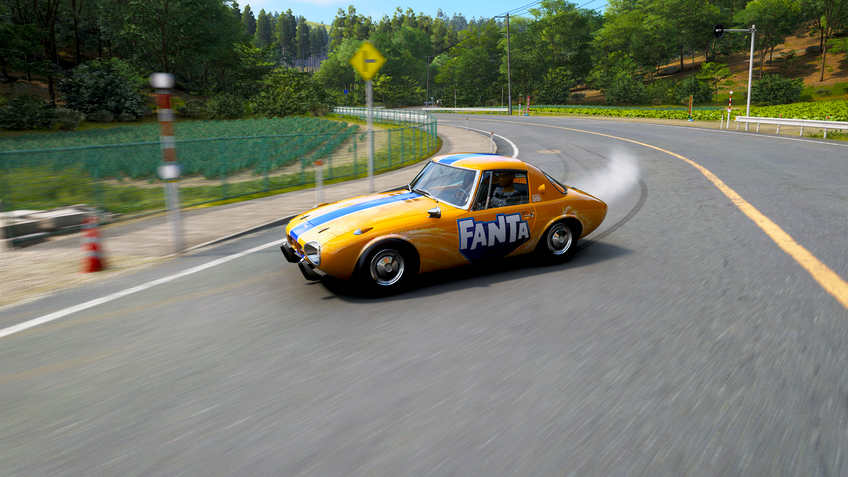 Toyota Sports 800 Edição Fanta de 1966 Forza Horizon 6