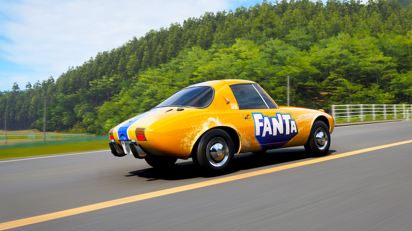 Toyota Sports 800 Edição Fanta de 1966 Forza Horizon 6