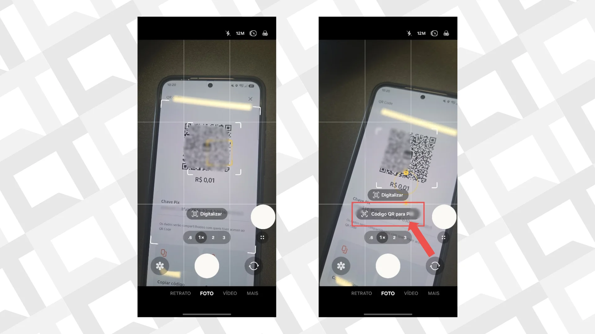 tutorial pix samsung wallet qr code