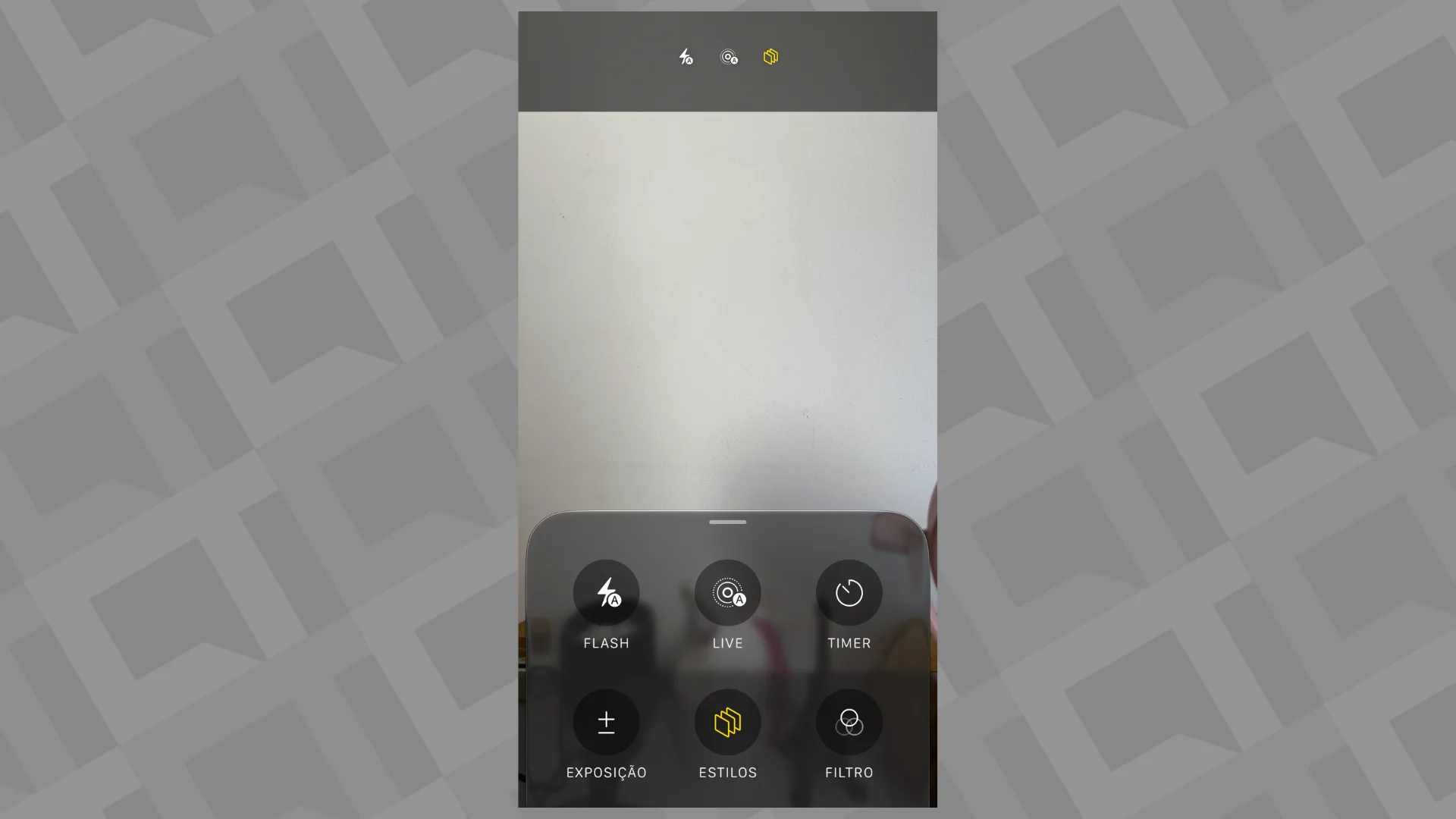 iOS 27 menu câmera