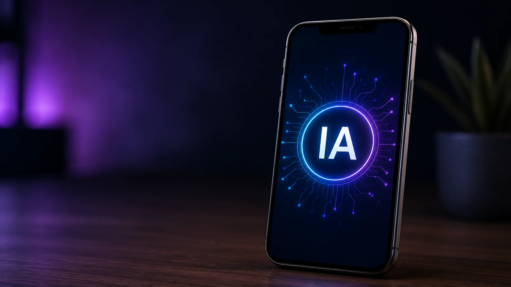 Inteligência artificial no celular
