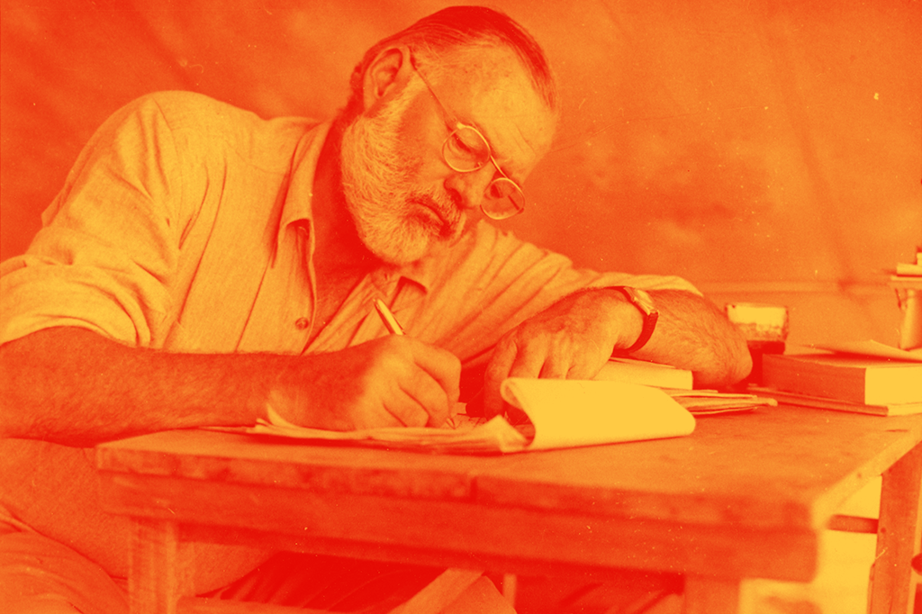 Fotografia de Hemingway