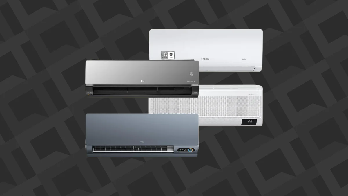 ar-condicionado Inverter x comum