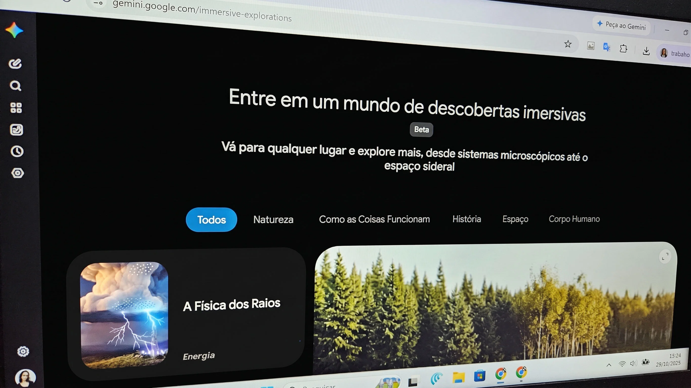 Explorações Imersivas Google Gemini