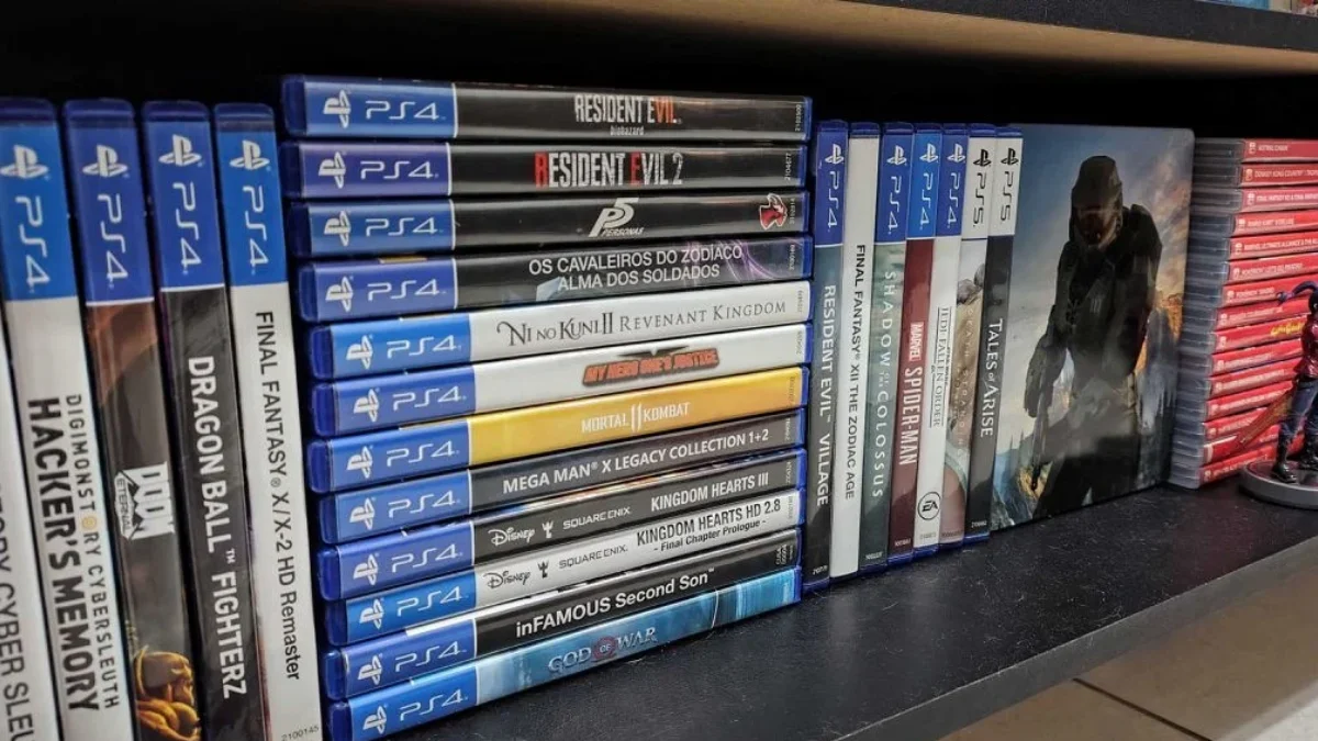 Editar informações da imagem midia fisica PlayStation